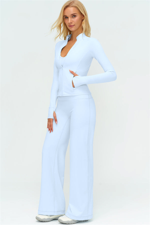 Twirl 3-Piece Jacket, Bra &amp; Pants Set