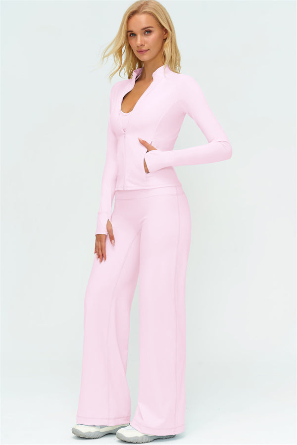 Twirl 3-Piece Jacket, Bra &amp; Pants Set