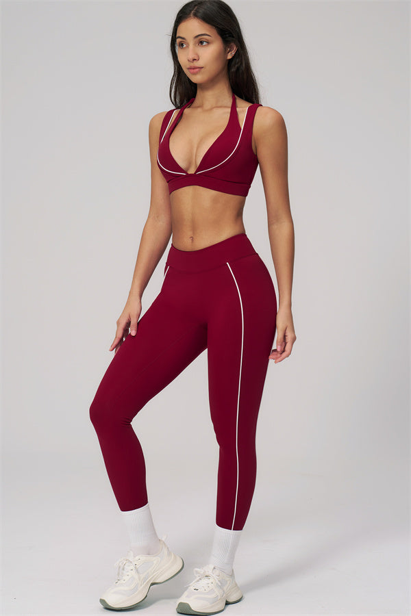 Conjunto Clarity de top deportivo y leggings