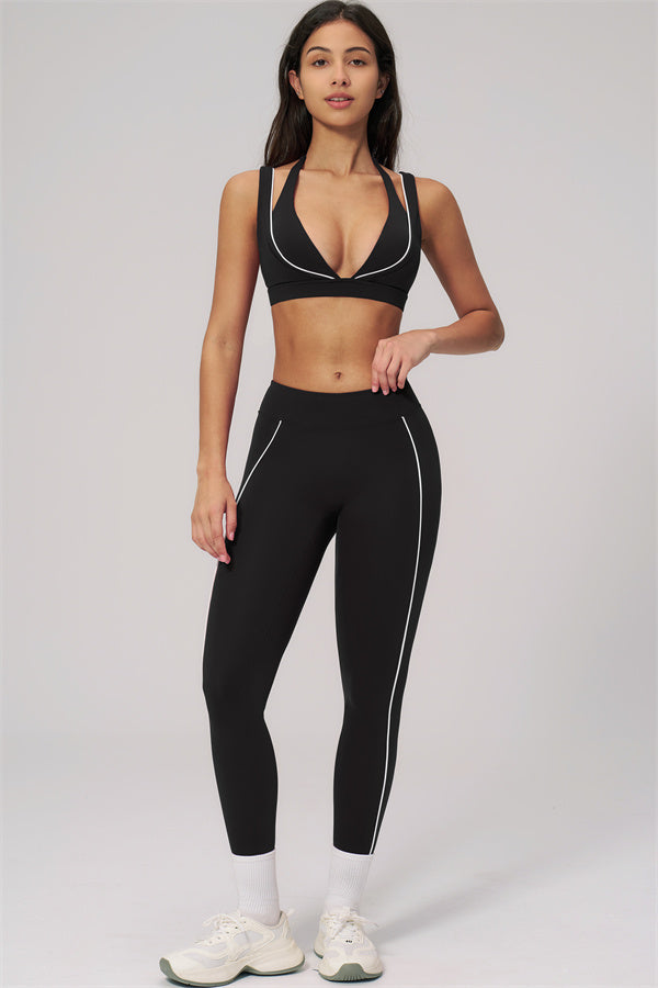 Conjunto Clarity de top deportivo y leggings