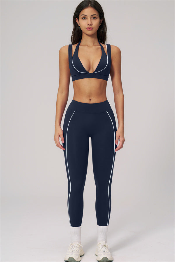 Conjunto Clarity de top deportivo y leggings