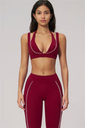 Conjunto Clarity de top deportivo y leggings