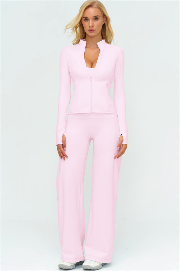 Twirl 3-Piece Jacket, Bra &amp; Pants Set