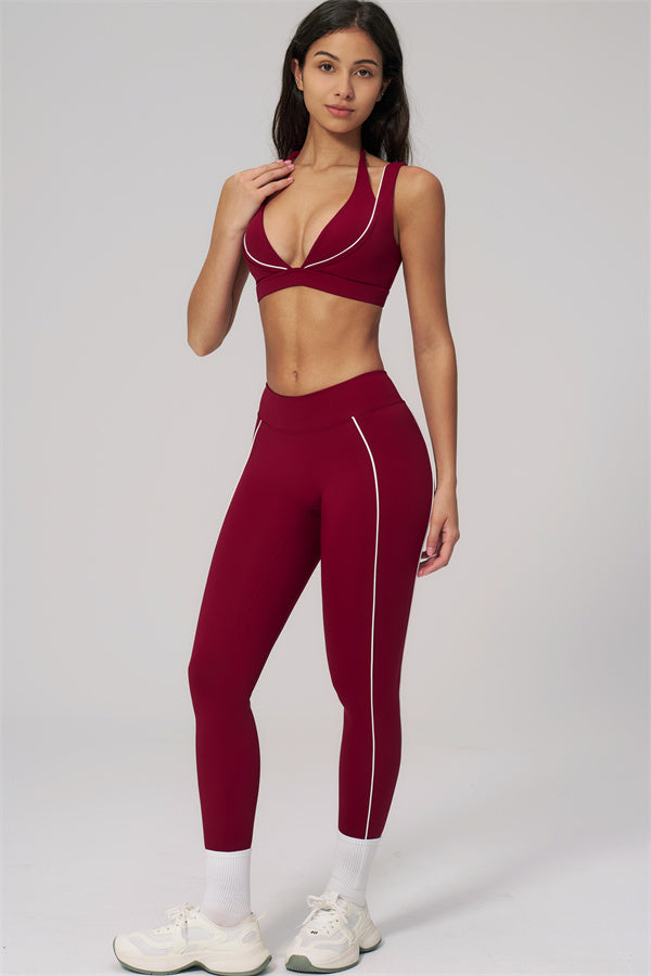 Conjunto Clarity de top deportivo y leggings