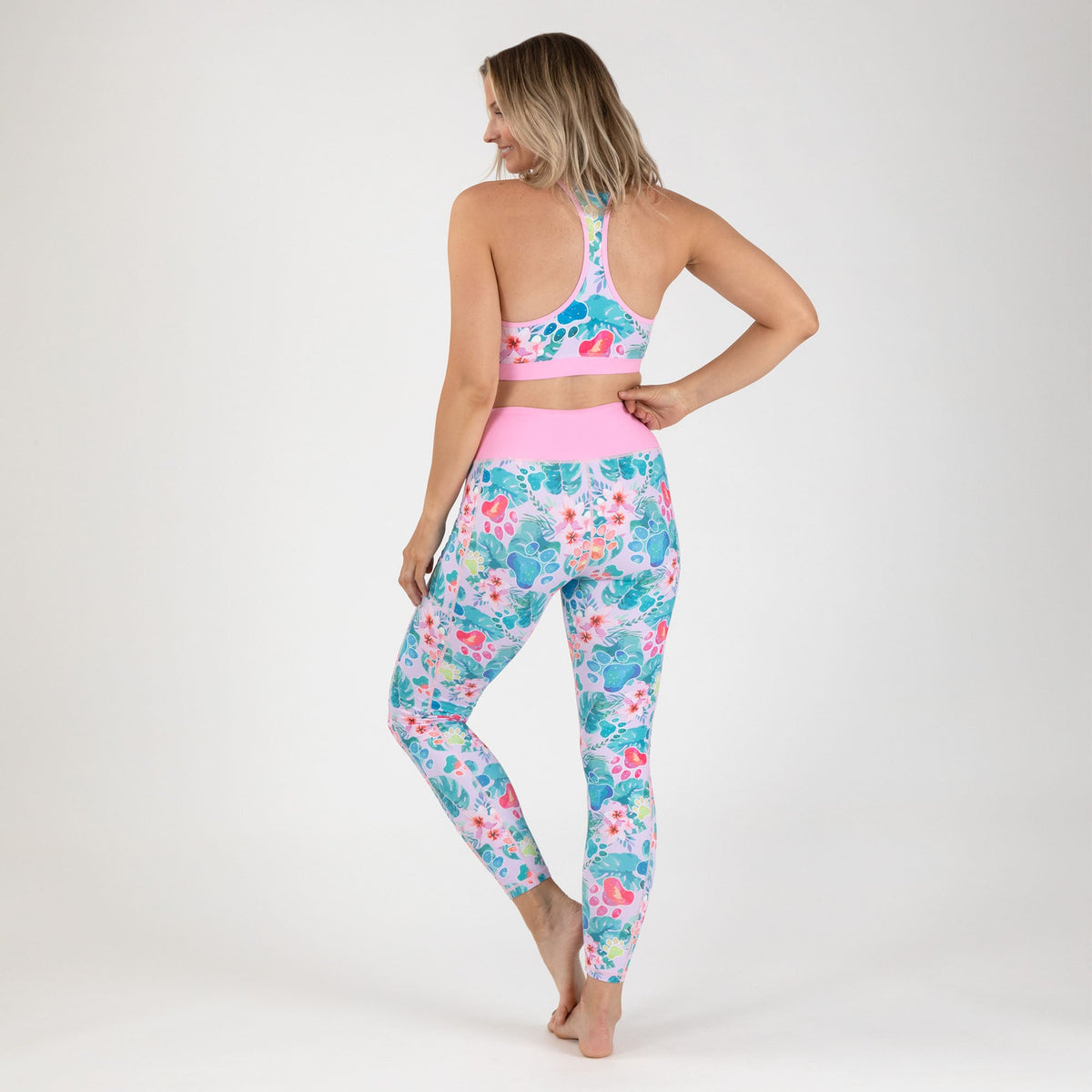 Racerback Sports Bra &amp; Leggings Set