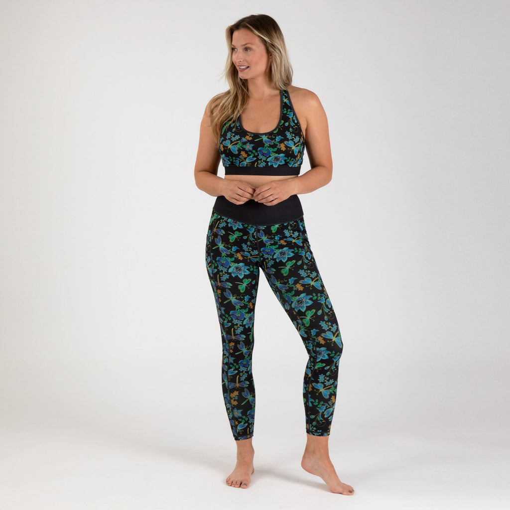 Racerback Sports Bra &amp; Leggings Set