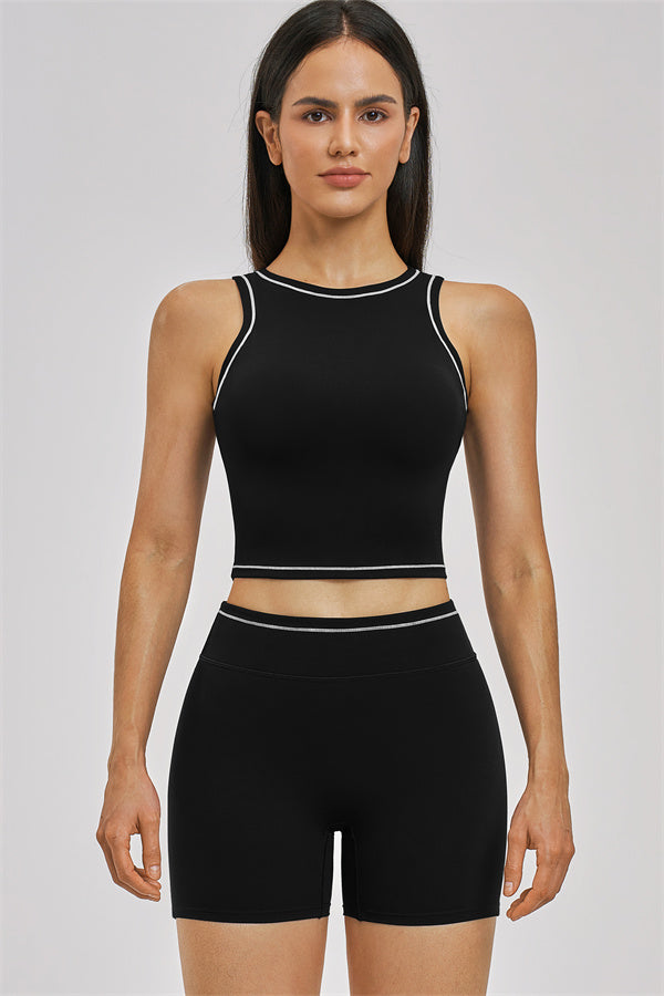 Unbound Crop Top & Shorts Set