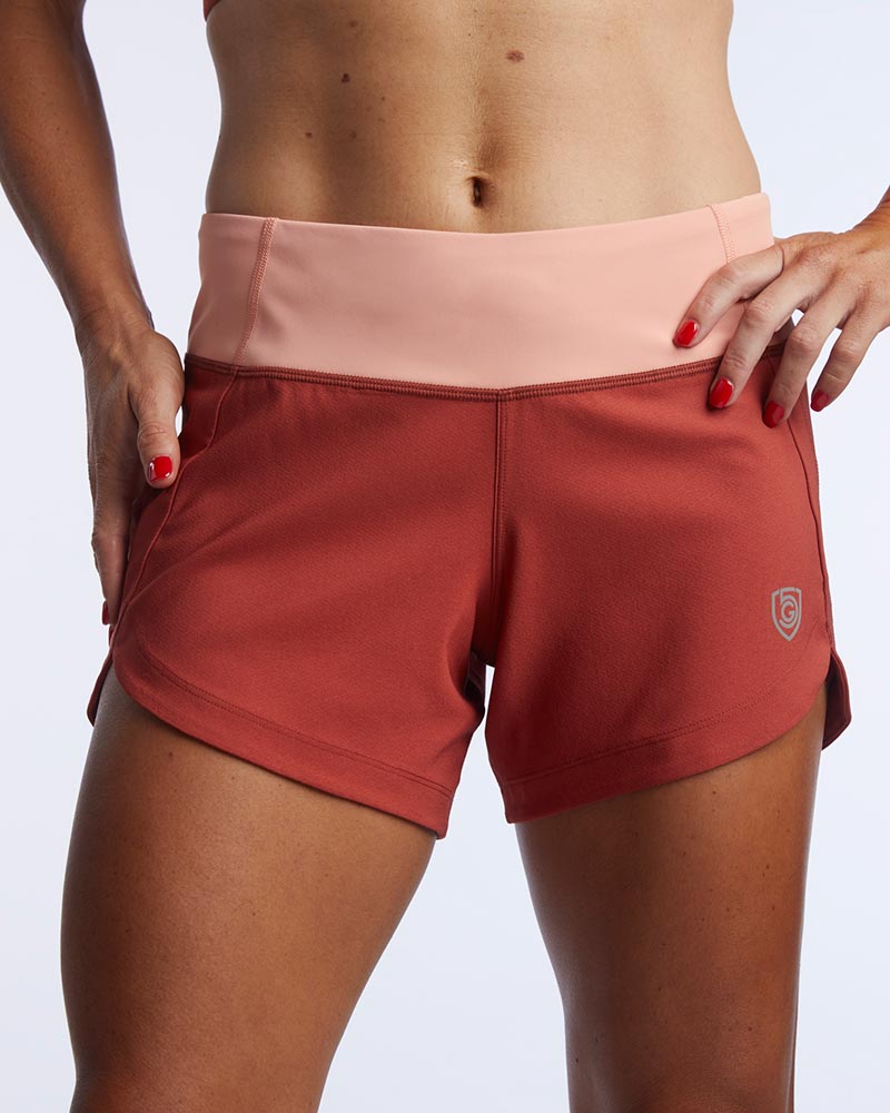 Shorts deportivos Excel para mujer