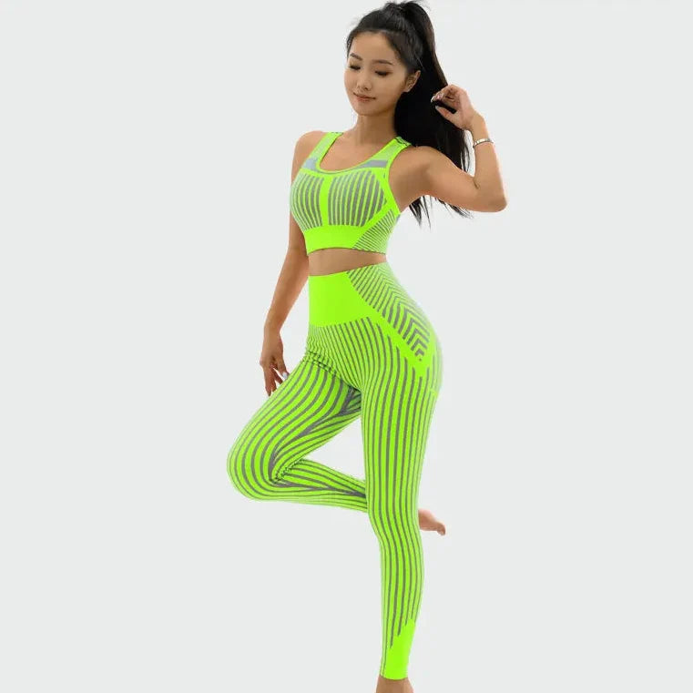 High-Rise Two-Piece Workout Set