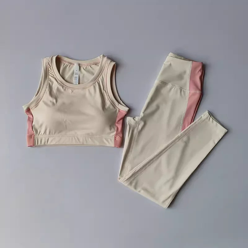 High-Rise Leggings Yoga Set