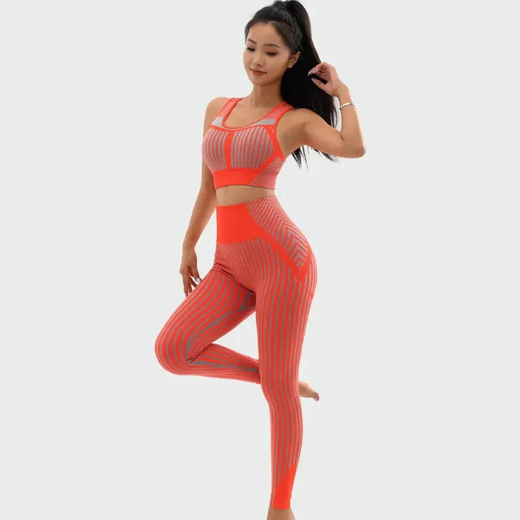 High-Rise Two-Piece Workout Set