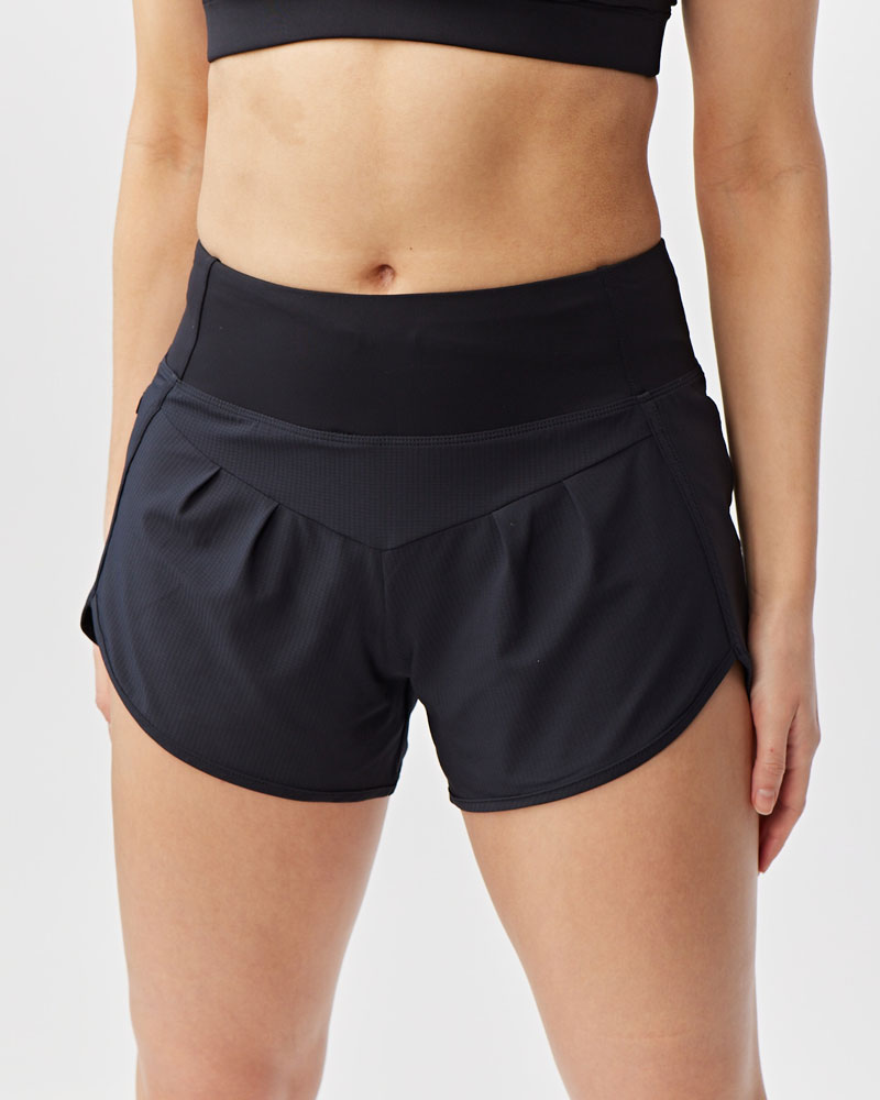 Shorts de running Sheva de tiro alto