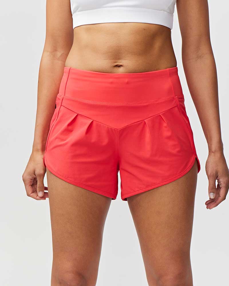 Shorts de running Sheva de tiro alto