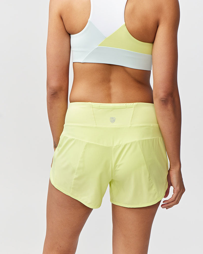 Shorts de running Sheva de tiro alto