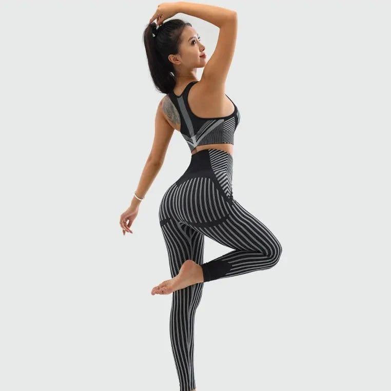 High-Rise Two-Piece Workout Set