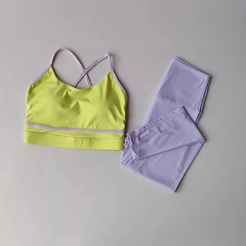 High-Rise Leggings Yoga Set