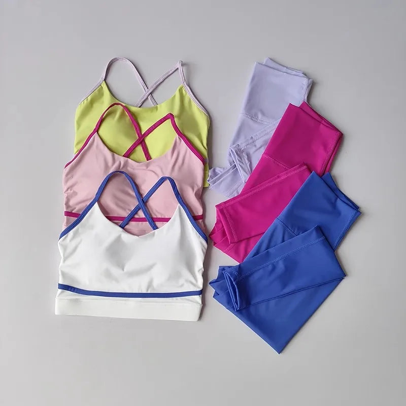 High-Rise Leggings Yoga Set