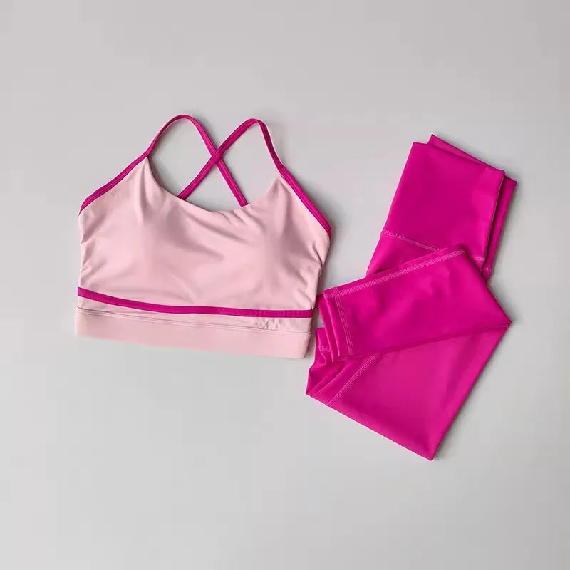 High-Rise Leggings Yoga Set