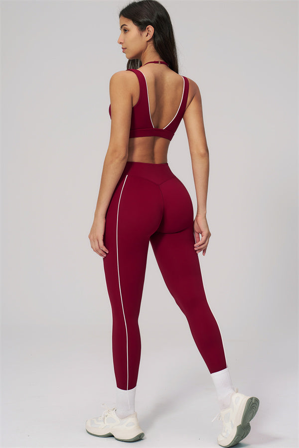 Conjunto Clarity de top deportivo y leggings