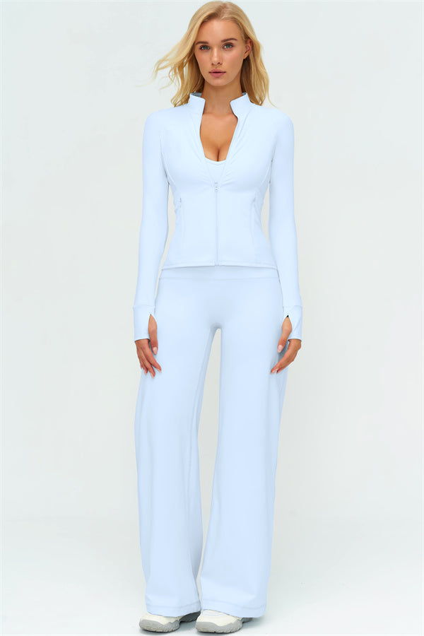 Twirl 3-Piece Jacket, Bra &amp; Pants Set