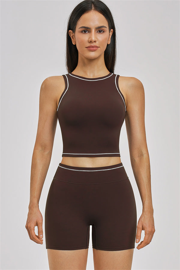 Unbound Crop Top & Shorts Set