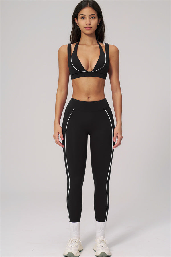 Conjunto Clarity de top deportivo y leggings